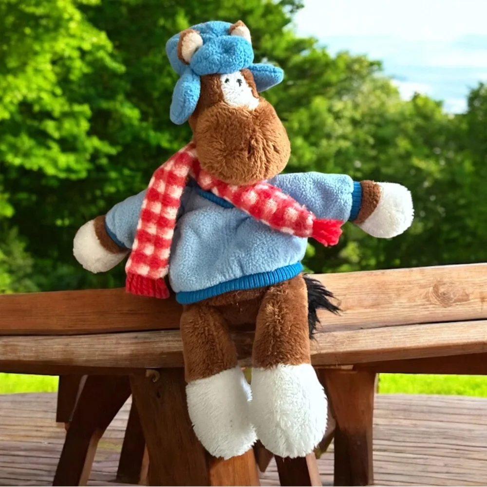 Gund Down On The Farm Horse Plush Soft Toy 88611 11”  Stuffed Animal Medium RARE